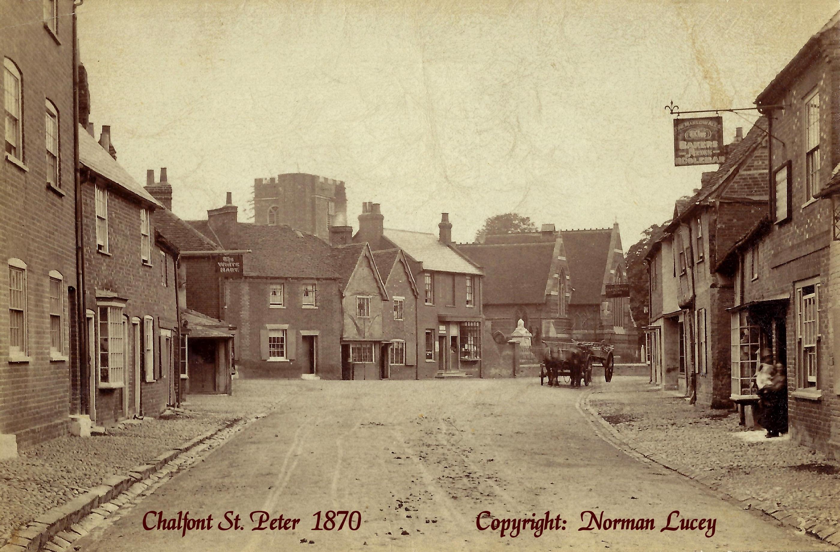 Chatfont St. Peter, near Rickmansworth 1870